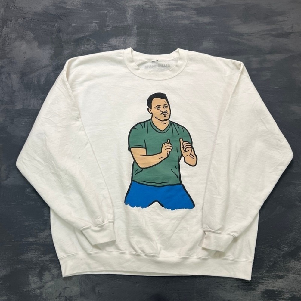 Shane Gillis Sweatshirt Mens XXL White 2025 Tour